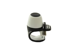 Widek Fahrradklingel weiß mit Feder, auf Karte