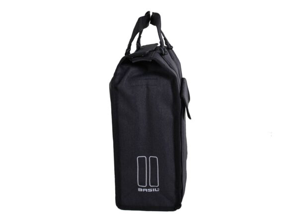 Basil Fahrradtasche Gepäckträger Mira Schwarz – Bild 2