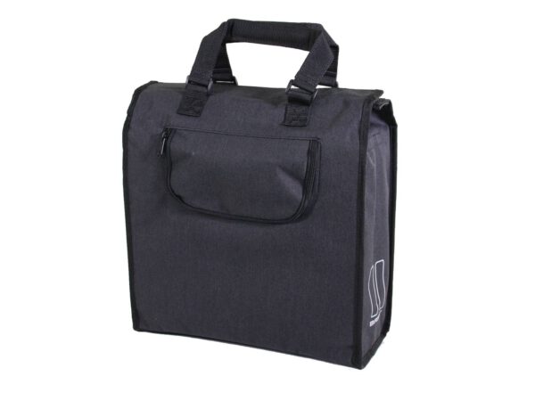 Basil Fahrradtasche Gepäckträger Mira Schwarz – Bild 3
