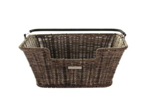 Basil Fahrradkorb hinten Capri Flex Rattan-look braun