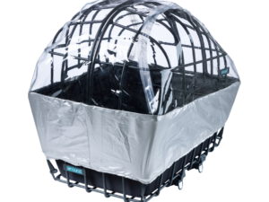 Regenschutz für Tierfahrradkorb hinten Luna