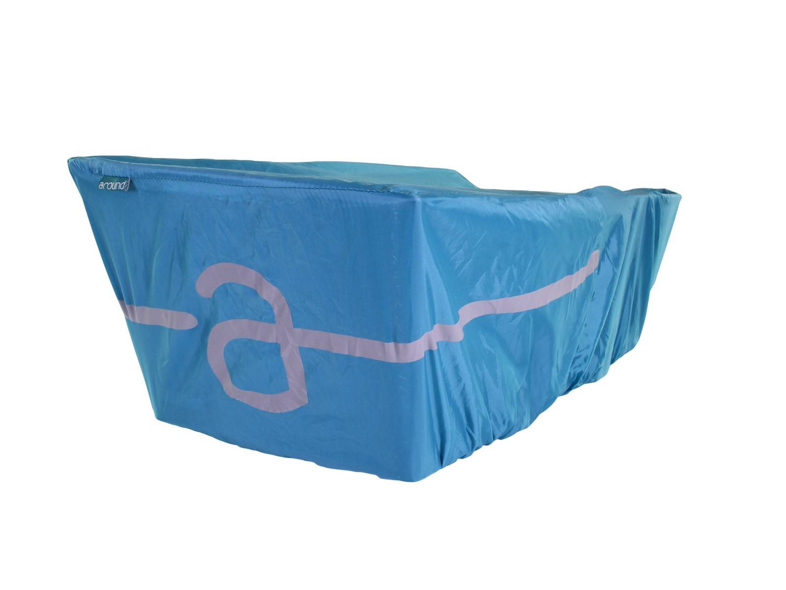 AROUND Fahrradkorb hinten College Comfort inkl. Regenhaube – Bild 4